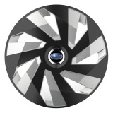 Set 4 Capace Roti, potrivite jantelor de R15, pentru Subaru, model vector black and silver