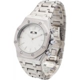 Cumpara ieftin Ceas Bărbătesc Matteo Ferari Black &amp; Silver &ndash; Carcasă Octogonală 52x45 mm &ndash;