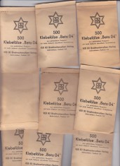 SARNIERE PENTRU TIMBRE KLEBEFAZE : &quot;BETA 04&quot; - 500 BUCATI