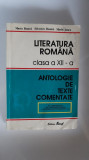 Cumpara ieftin LITERATURA ROMANA CLASA A XII A ANTOLOGIE DE TEXTE COMENTATE BOATCA IANCU, Clasa 12, Limba Romana