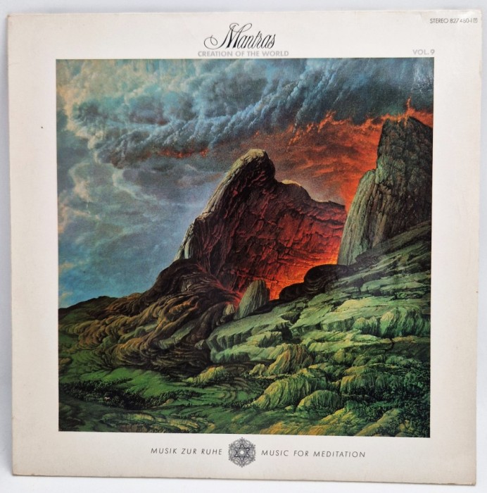 Johannes Walter &lrm;&ndash; Mantras - Creation Of The World NM / VG+ vinil LP disc muzica ambientala Polydor Germania 1985