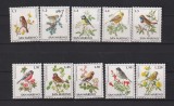 SAN MARINO 1972 FAUNA PASARI MI. 1003-1012 MNH, Nestampilat
