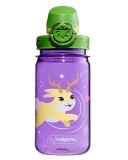 Sticla Apa Copii Nalgene OTF Kids Sustain 350ml, Purple Jackalopa, Tritan Renew, Fara BPA, Rezistenta, Usoara, Termorezistenta