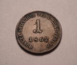 1 Soldo 1862 Piesa Frumoasa