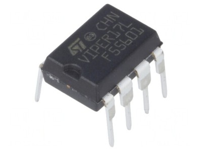Driver PWM Controler Flyback DIP7 2,5A 800V 1 Can 54-66kHz foto