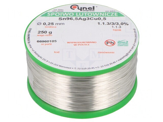 S&acirc;rmă de Lipit fără Plumb 250g