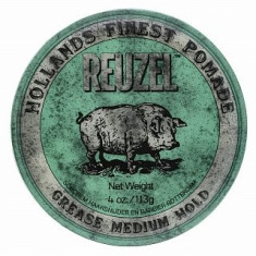 Reuzel Green Pomade Green Pomade pomada de par pentru fixare medie 113 ml foto