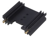 Radiator Extrudat TO220/TO3P Negru 38.1x45x12.7mm