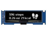 Afișaj OLED grafic 128x32 RAYSTAR 2,8-3V 71x23mm PIN 7 REA012832KWPP3N00000