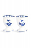 &amp;k amsterdam pahar de ou Delftware Set 2-pack