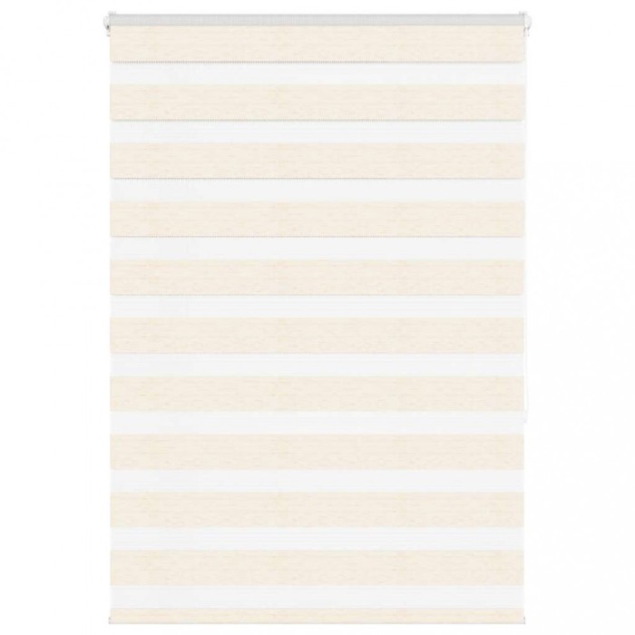 vidaXL Jaluzea tip zebra 115x150 cm lățime țesătură 110,9 cm poliester 4014654