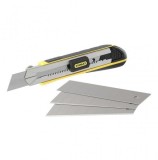 Cutter profesional Stanley FatMax 215 x 25 mm cu 4 lame de rezerva