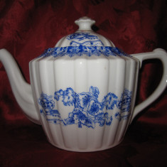 CEAINIC CAFETIERA PORTELAN BAVARIA MODEL CHINA BLAU 14.5 CM