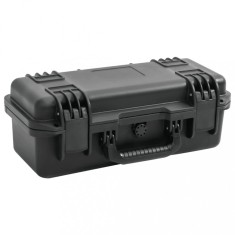 vidaXL Carcasă de transport portabilă, negru, 46,5x21,5x17,5 cm, PP 4007247