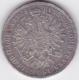 AUSTRIA UNGARIA 1 Florin 1859 A Viena, Europa, Argint