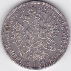 AUSTRIA UNGARIA 1 Florin 1859 A Viena