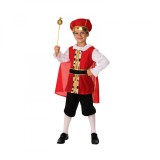 Costum rege medieval KidMania&reg; pentru baieti 10-12 ani 140-152 cm