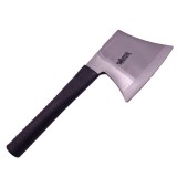 Satar de Bucatarie din Otel Carbon, Maner Cauciucat, 37 cm