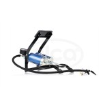 Pompă Picior Bicicletă 2 Cilindri Compactă - Umflare Rapidă Anvelope, Accesorii Sport