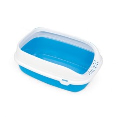 LITIERA PENTRU PISICI MPS BETA PLUS SMALL BLUE 43x31x16(h)cm foto