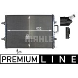 Radiator intercooler Audi A6 2010-, A7 2010-, 640x460x26mm, MAHLE 13E1084X, MAHLE ORIGINAL