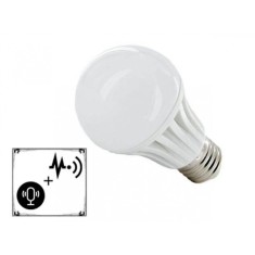 Reportofon + Microfon Spion GSM Smartech - Integrat in Bec Economic LED foto