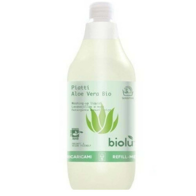 Detergent Ecologic pentru Spalat Vase cu Aloe Vera 1 litru Biolu foto
