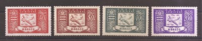 Monaco 1946 - Posta aeriana, MNH foto