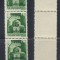 1945 Ardealul de Nord emisiunea Oradea I streif 5P/1P tip I &amp; II &amp; III MNH