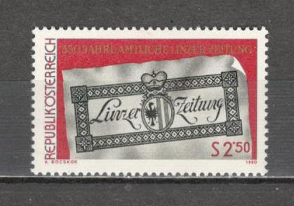 Austria.1980 350 ani ziarul oficial Linz MA.930