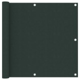 Gossi paravan de balcon, verde inchis, 90x600 cm, tesatura oxford