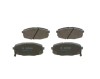 Brake pad set, disc brake, Bosch