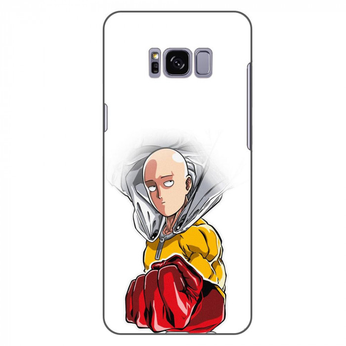 Husa compatibila cu Samsung Galaxy S8 Silicon Gel Tpu Model One Punch Man Saitama