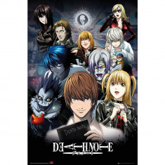Poster Maxi Death Note - 91.5x61 - Protagonists