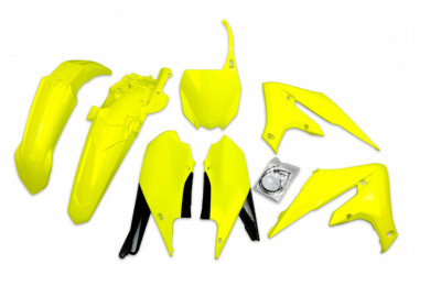 Set plastice Yamaha YZF 250 19- 22, YZF 450 18- 22 Yellow Flou UFO YAKIT321DFLU foto