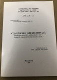 Comnicare interpersonală - Comunicare și relații publice (anul III) - Mihai Dinu