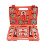 Trusa presa etrier frana stanga/dreapta universala 22 piese Breckner Germany, presa filet stanga/dreapta, 17 adaptoare, 2 placi presare, piesa