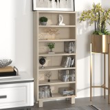 Dulap CD, maro miere, 45x18x100 cm, lemn masiv de pin