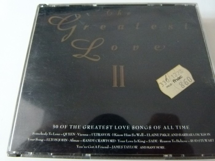 The gratest love II, 2 CD
