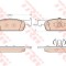 Set placute frana,frana disc SMART FORTWO Cupe (453) (2014 - 2016) TRW GDB2016