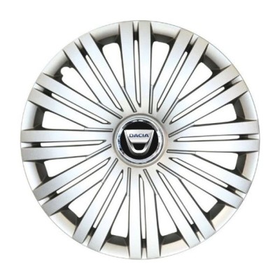 Set 4 Capace Roti R15, Potrivite Jantelor de 15 inch, Pentru Dacia, Model 339 foto
