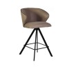 Scaun de bar bej in diferite materiale ✔ model DEEA