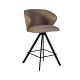 Scaun de bar bej in diferite materiale ✔ model DEEA
