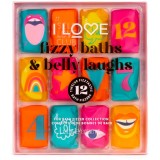 I Love Fizzy Baths &amp; Belly Laughs set cadou pentru baie