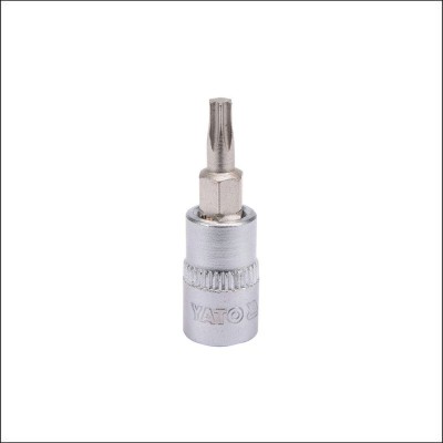 YT-04304 YATO Bit TORX T20, cu adaptor 1/4&amp;amp;quot;, lungime 37 mm foto