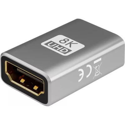 Adaptor HDMI 8K/60Hz 4K/120Hz cuplaj mama-mama Goobay 72008 foto