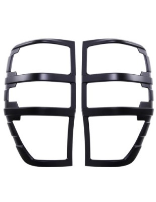 Set 2 ornamente negru mat lampi spate Ford Ranger T6, T7, T8 2012-2022 foto