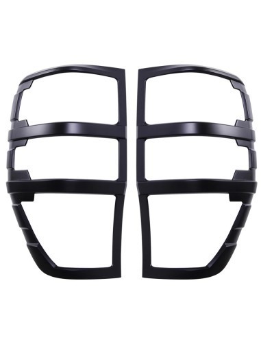 Set 2 ornamente negru mat lampi spate Ford Ranger T6, T7, T8 2012-2022