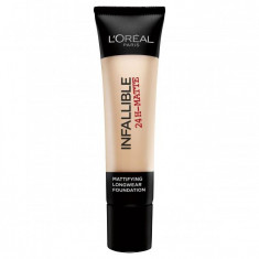 Fond De Ten Matifiant L oreal Infallible 24 Hr Matte 30 Honey 30 ml foto