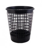 Cos Plastic Cu Perforatii, Capacitate 50l, Plafor - Negru